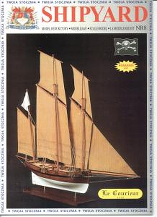 Plan Schooner Le Coureur - SHIPYARD